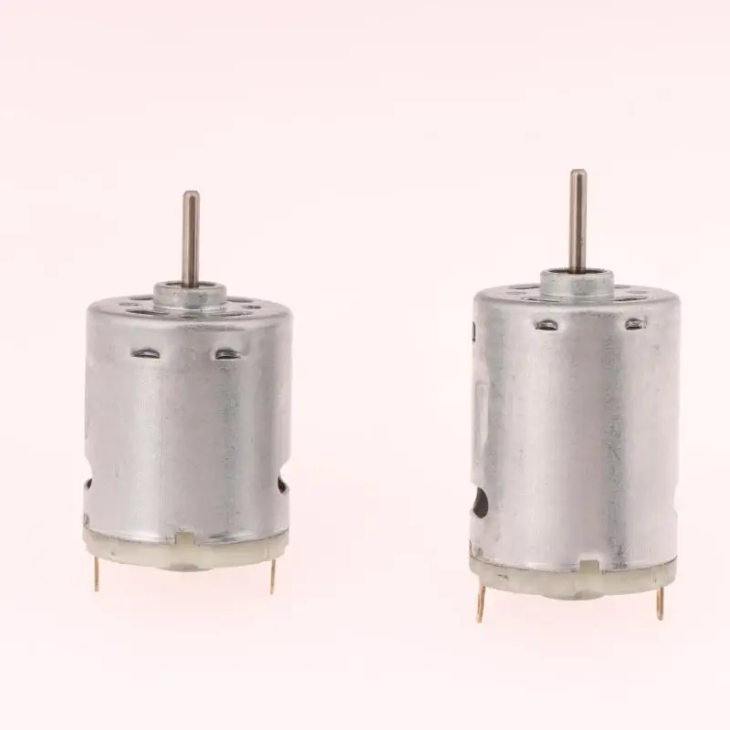 1 قطعة موتور تيار مباشر 12 فولت 365 385 عالية السرعة فرشاة الكربون محرك كهربائي لتقوم بها بنفسك لعبة مروحة محرك صغير صغير لمجفف الشعر