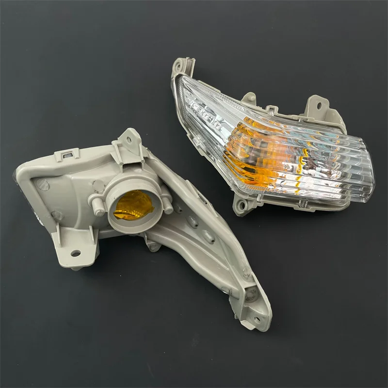 Motorcycle Front Turn Signals Indicator Blinker cover For Suzuki GSR 600 400 GSR600 GSR400 2006-2012 2011 2010 Clear Lens