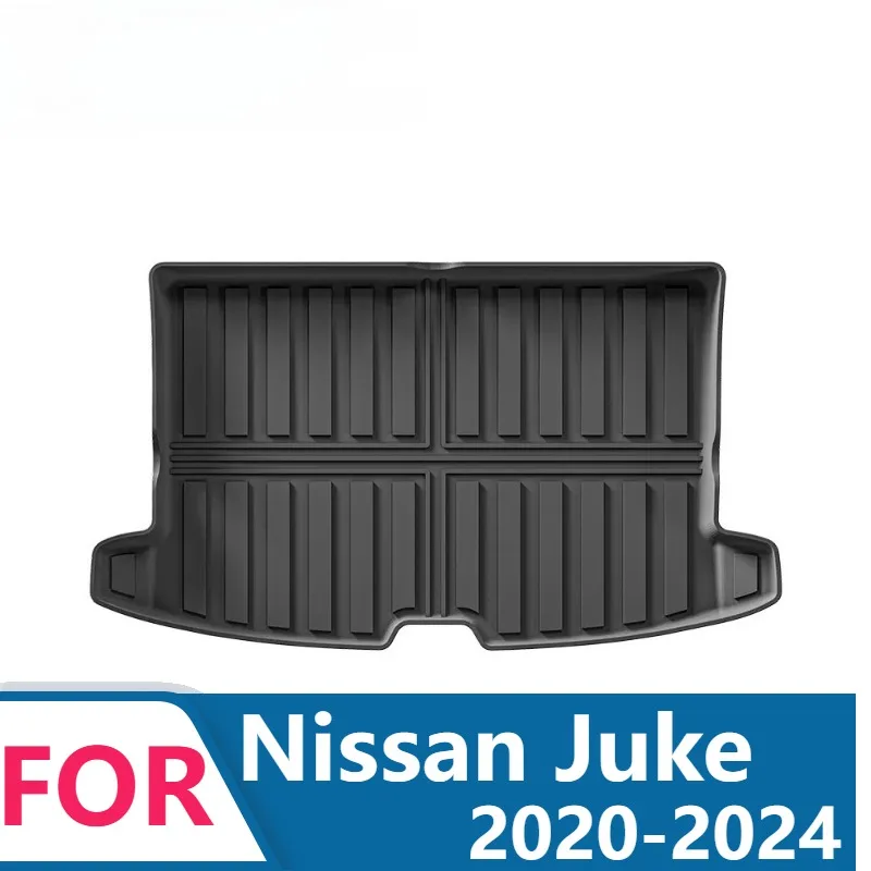 Custom Fit Trunk Mat For Nissan Juke 2020-2024 Fuel Waterproof Cargo Liner with Non-Slip Backing All-Weather Easy To Clean