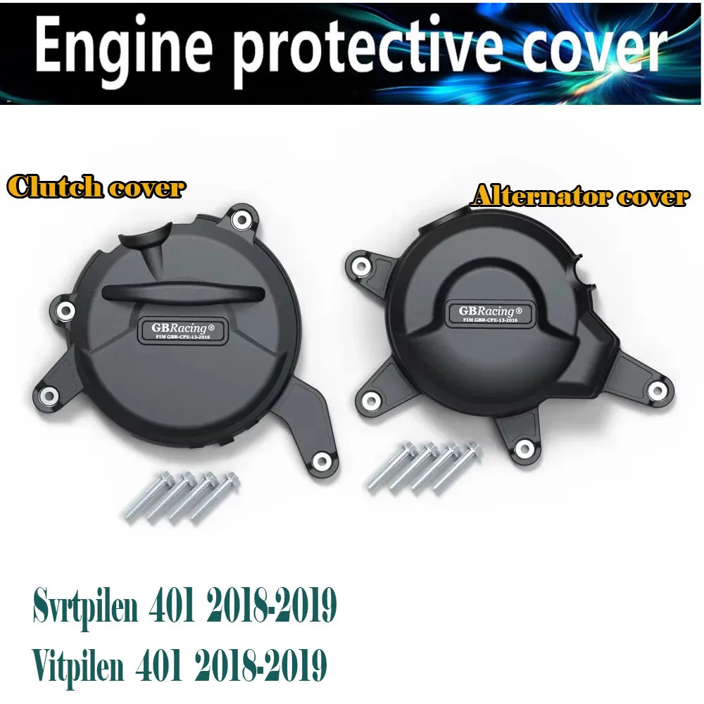 

For Husqvarna SVARTPILEN / VITPILEN 401 2018-2019 Motorcycle Engine Protection Cover
