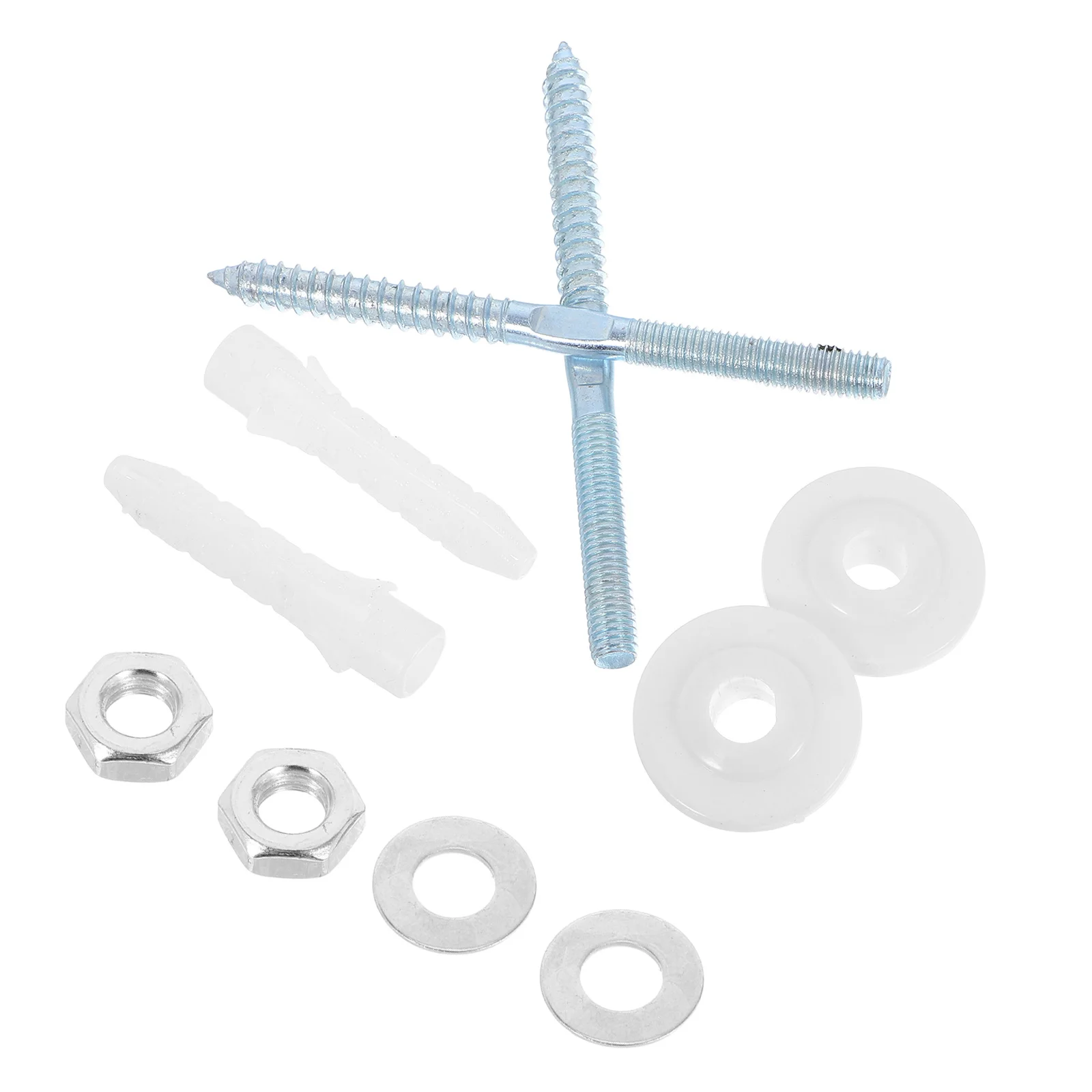 

1Set Basin Fixing Screws High Strength Wash Basin Fastening Kit for Secure Durable Bathroom Kitchen Sink Wall Mount Replacement