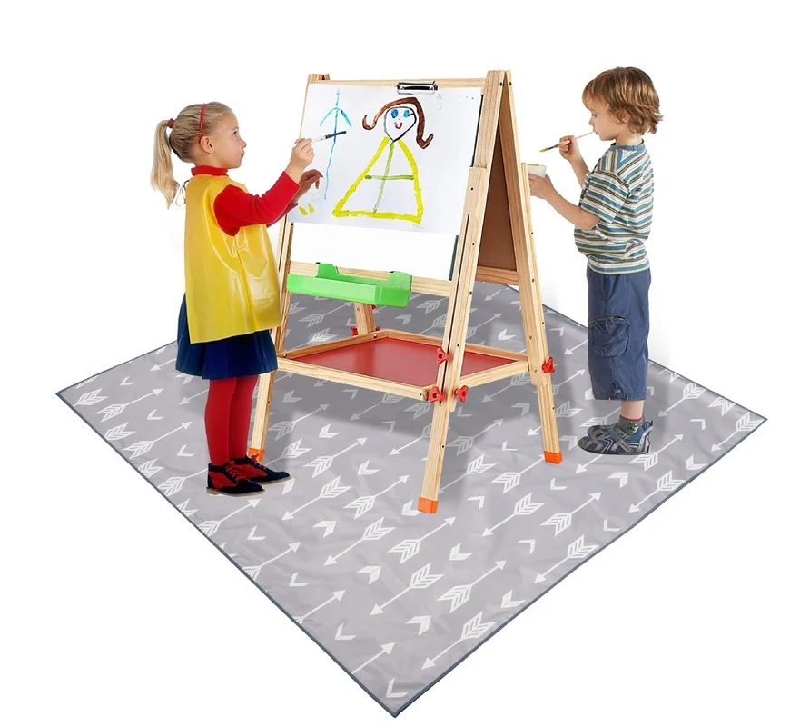 Anti-slip Floor Mats Children's High Chair Mats Game Mats Picnic Mats Tablecloths Anti-dirty Waterproof Chair Mats