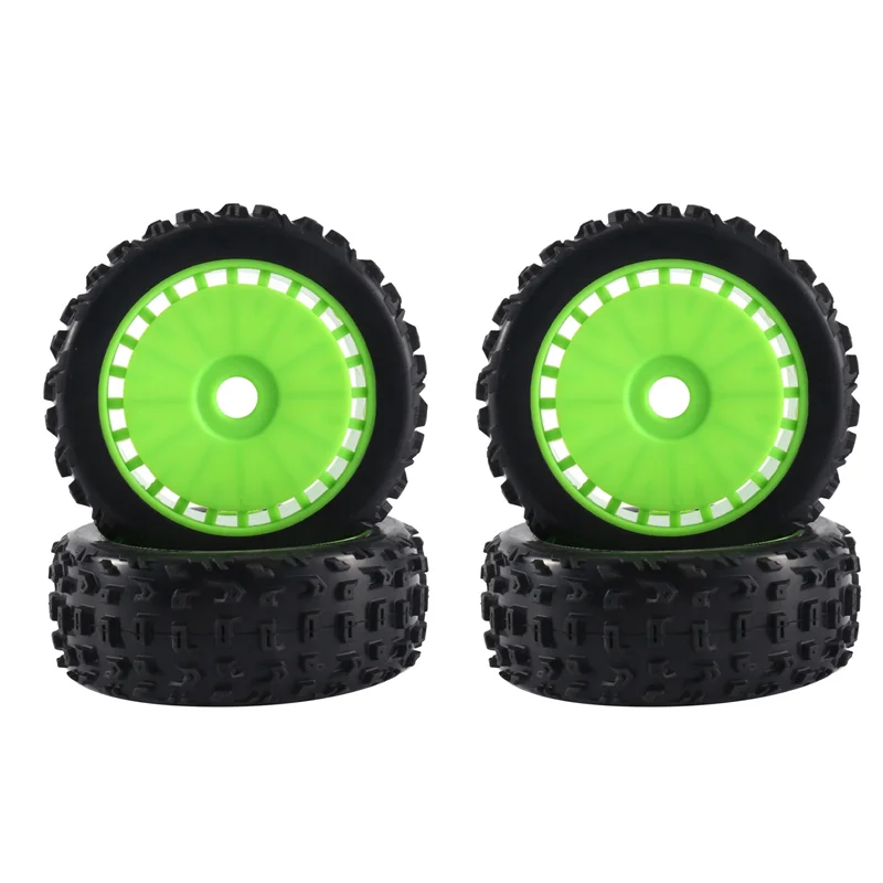 

A63T-4Pcs 116Mm 1/8 RC Off-Road Buggy Tire Wheel 17Mm Hex для ARRMA Traxxas Redcat Team Losi Kyosho VRX HPI WR8 HSP Hobao