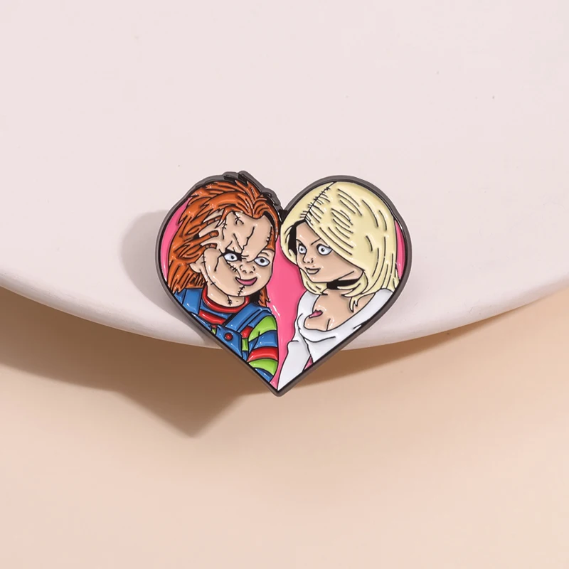 Anime Character Enamel Pins Cartoon Movie Figure Cute Brooches Hat Lapel Badge on Backpack Accessories Jewelry Friends Gifts image 3