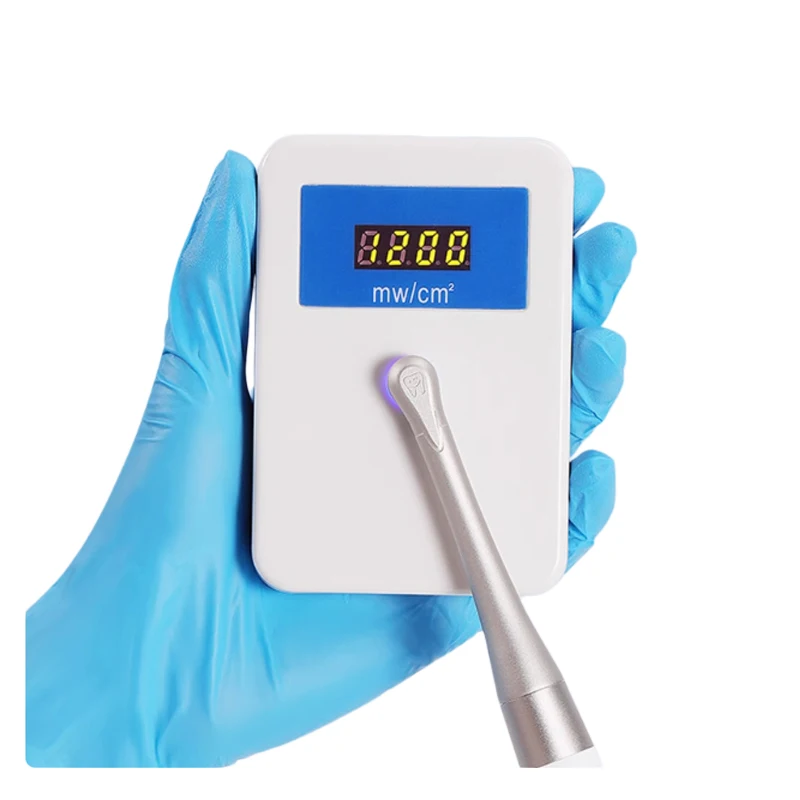 1Pcs/Box Dental LED Light Meter Light Cure Power Curing Tester Dentistry Measurement Meter LED Curing Light Meter Tester