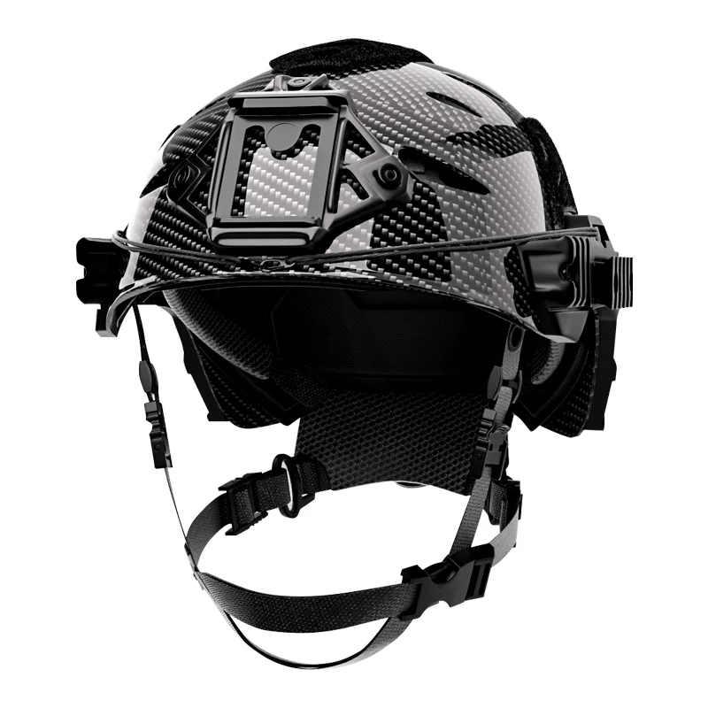 Revixun Carbon Fiber Replica Airsoft Painball Safety Wendy Tactical Bump Helmet