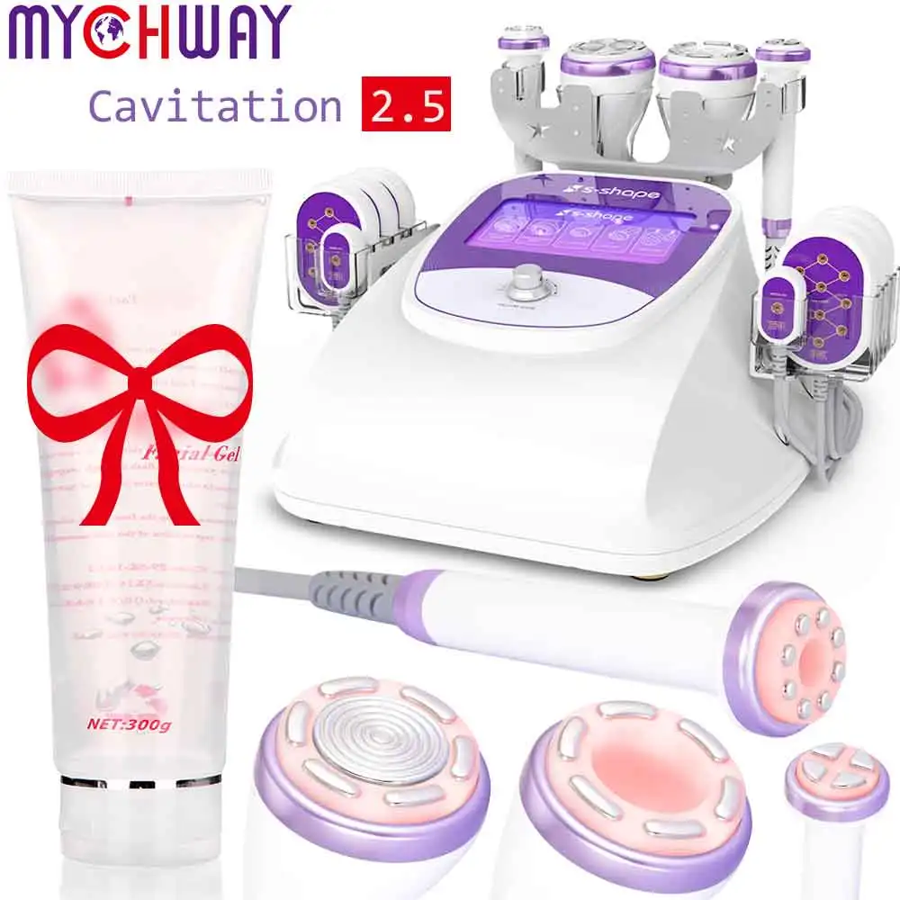 

Mychway 30k S Shape Machine массажер для ухода за телом ультразвуковая вакуумная машина для лифтинга кожи