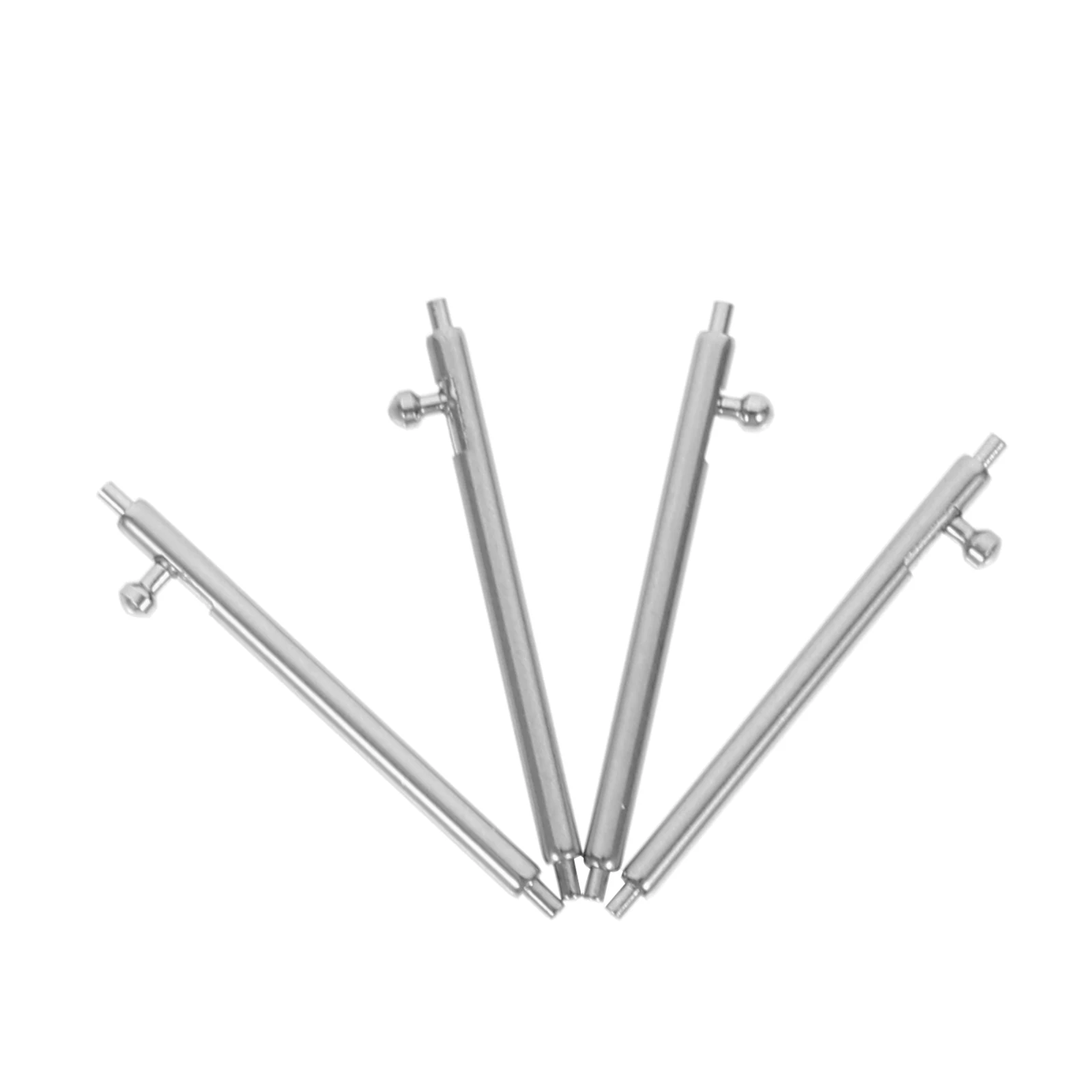 

4pcs Watchband Pin Replaceable Stainless Steel Spring Bar Quick Release Tool For Easy Removal Watch Link Accessories Metal Band