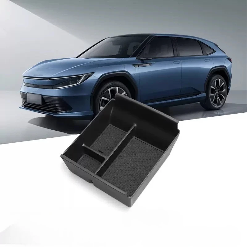 

Для Honda S7 2025 центральное управление, беспроводная зарядка, силиконовый коврик, подлокотник, ящик для хранения, внутренняя модификация хранения