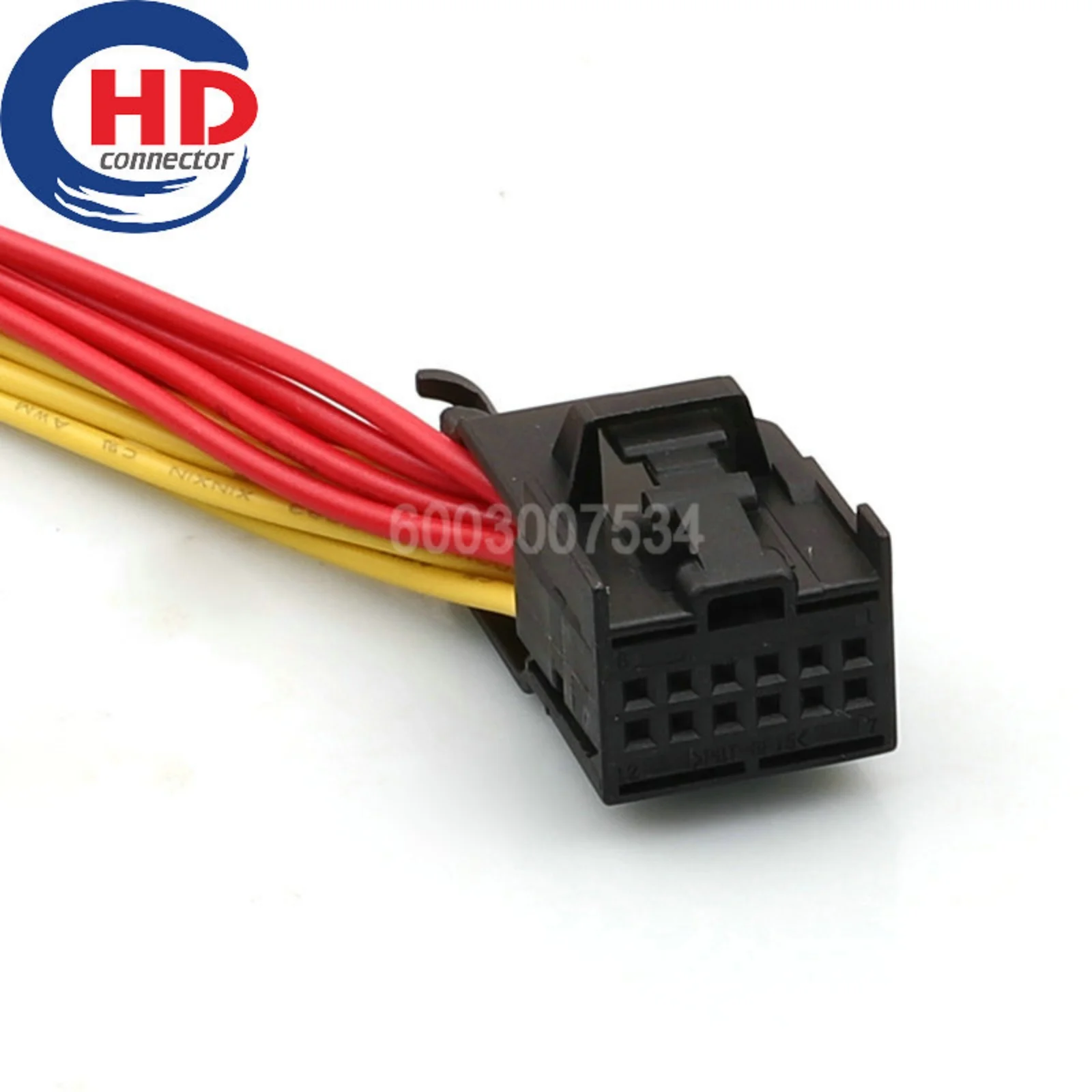 12 Pin Connector Unsealed 1.0mm Female Connector Cable Motorcycle Electrical Harnesses Wiring Harness 172245-2 172854-2