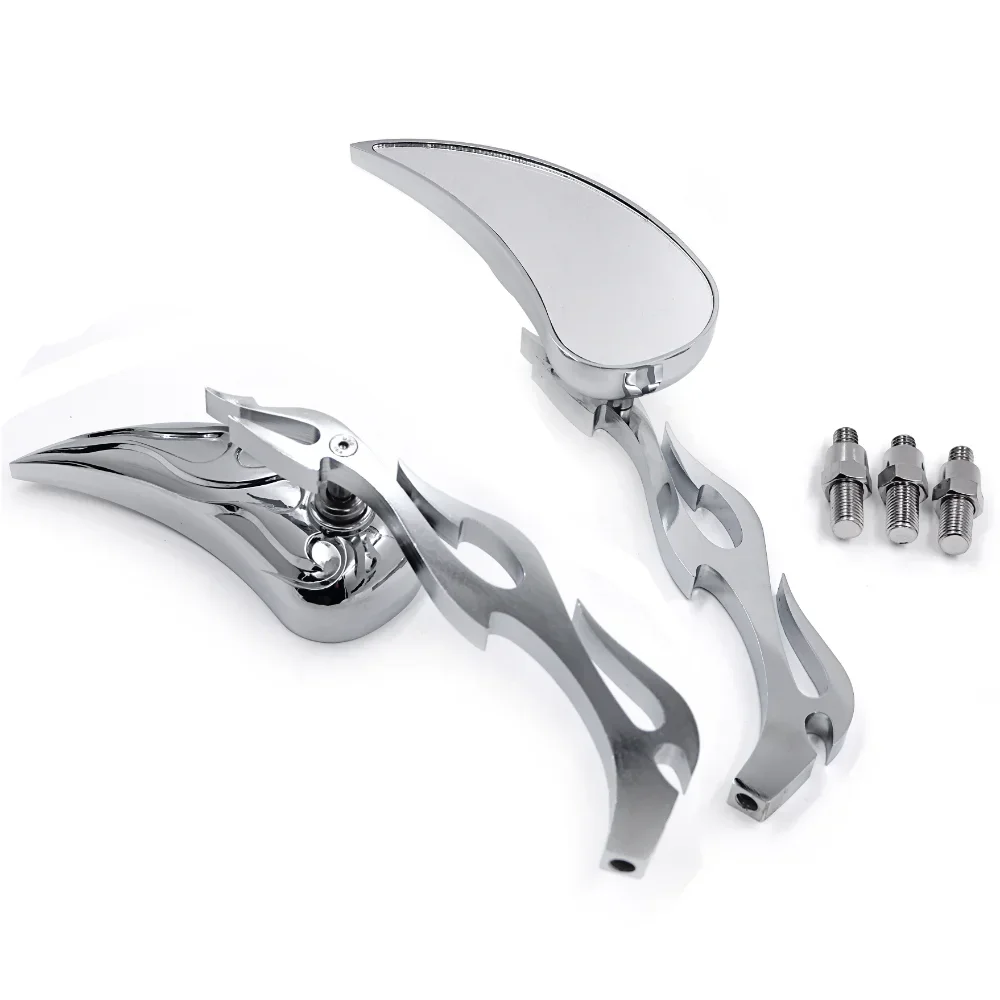 

Motorcycle Alloy Teardrop Flame Custom Mirror for Suzuki GSXR 600/750/1000 2001-2007，Kawasaki Ninja (All Years and Models)