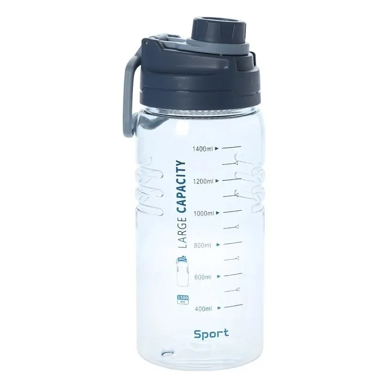 Borraccia sportiva da 1500ml/2200ml con filtro bollitore per bere di grande capacità per l'escursionismo Fitness uomo donna campeggio all'aperto