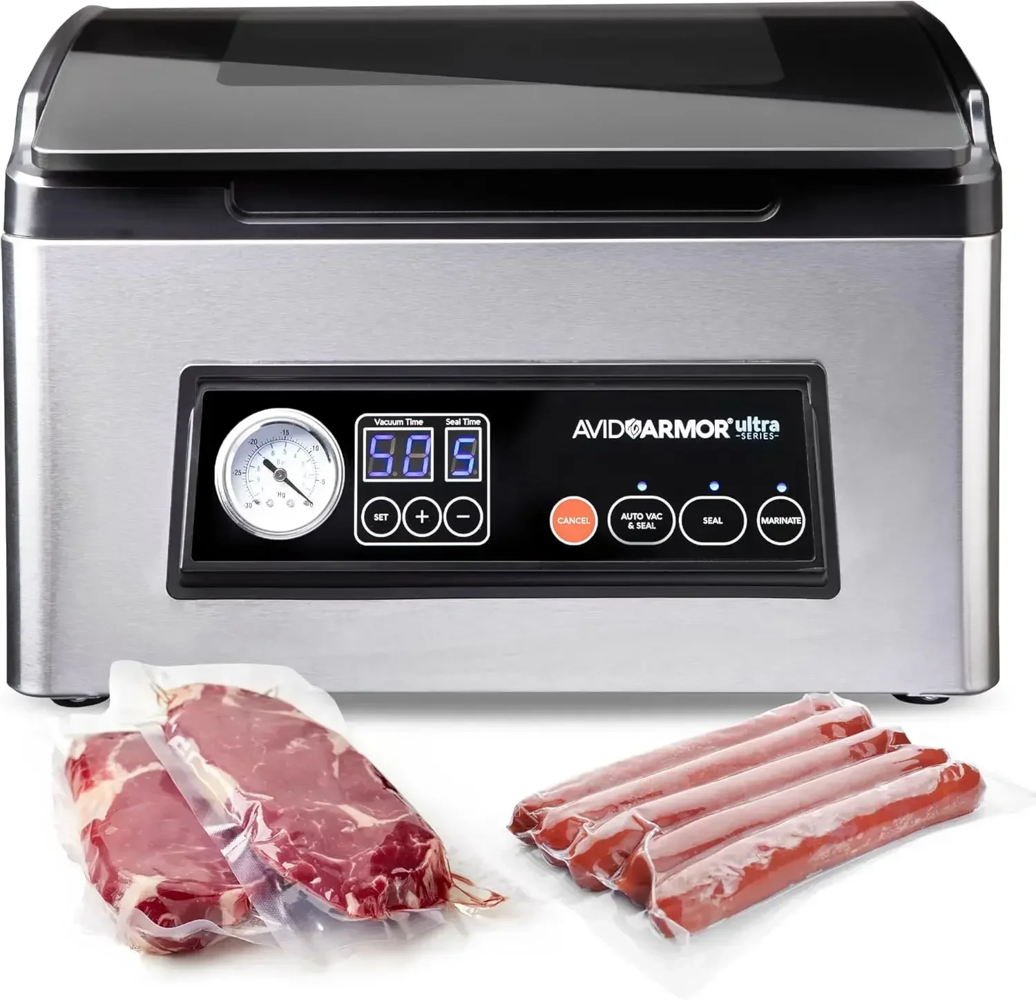 

Ultra Series USV32: Premium Chamber Vacuum Sealer Machine High-Performance Vacuum Chamber Sealer for Professional and Home Use