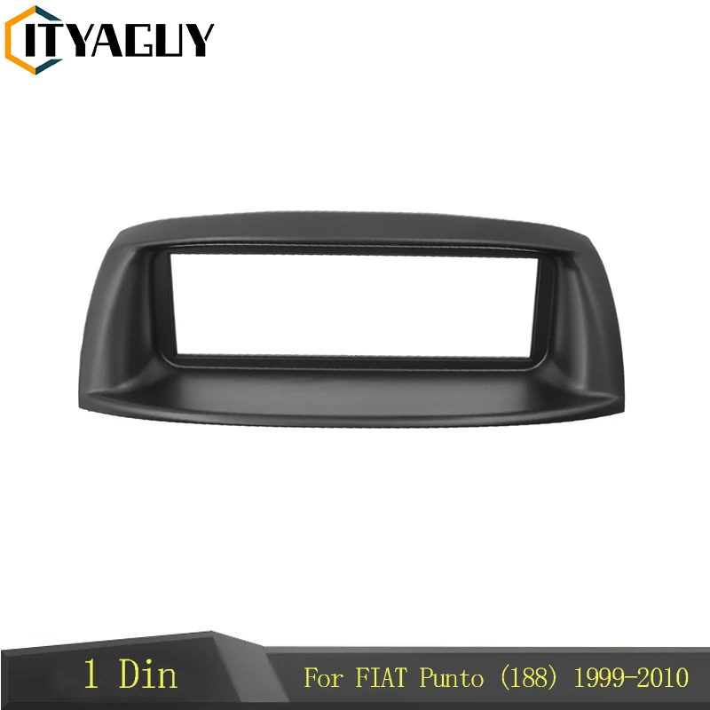 1DIN Fascia per autoradio per FIAT Punto (188) 1999-2010 Auto Stereo Dash Panel Mount Trim Kit cornice cornice cornice