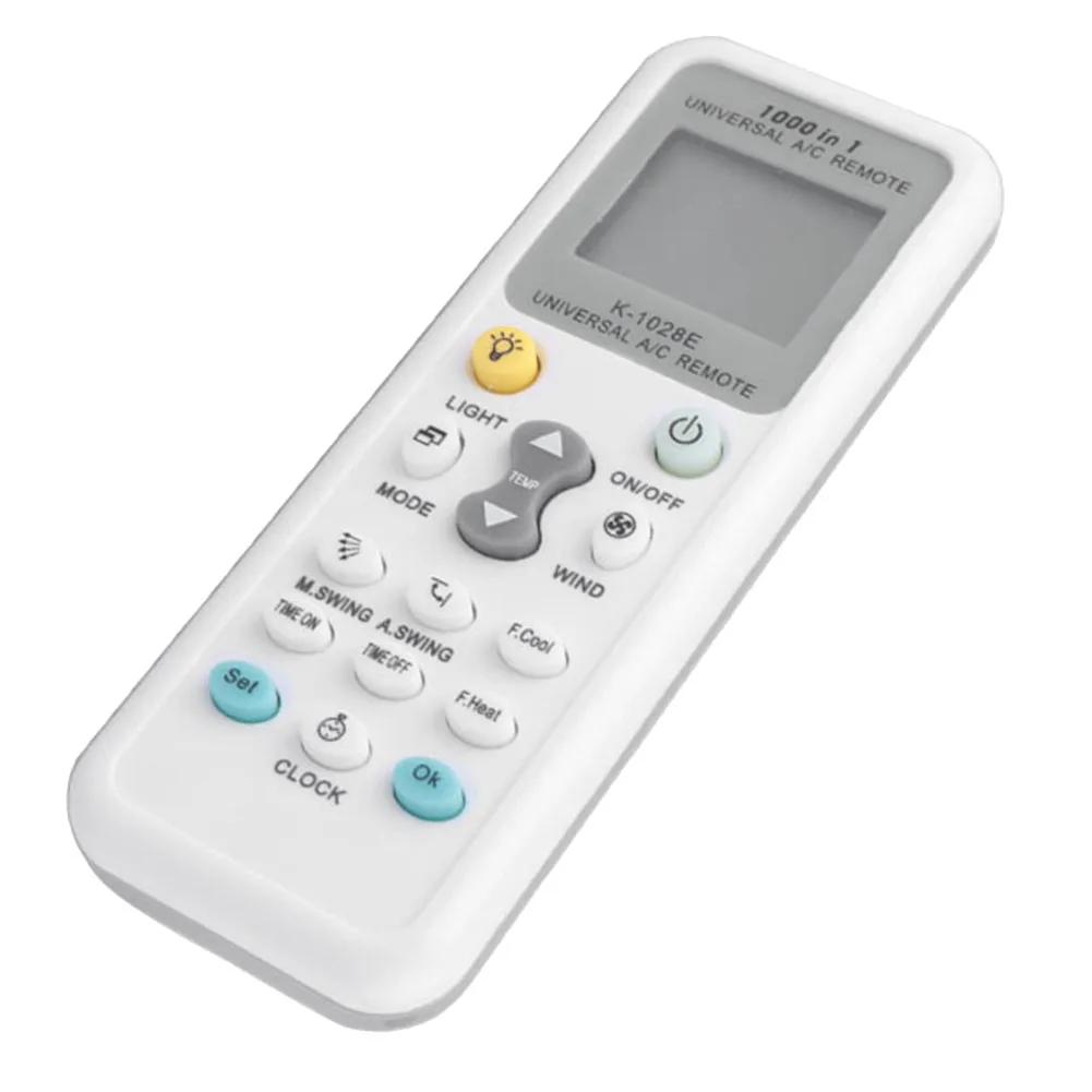 Universal Remote Control 1000 in 1 K-1028E Wireless Remote Control AC Digital LCD Remote Control for Air Conditioner