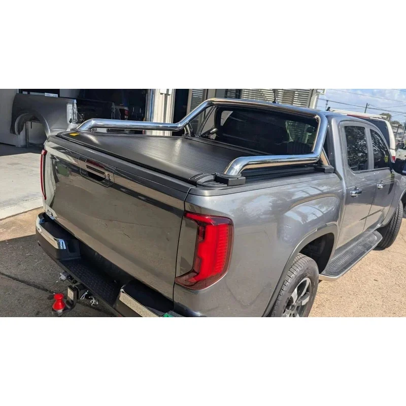 

Electric Retractable Roller Shutter Tonneau Cover for Range Anti-Pinch Tech Waterproof Locking
