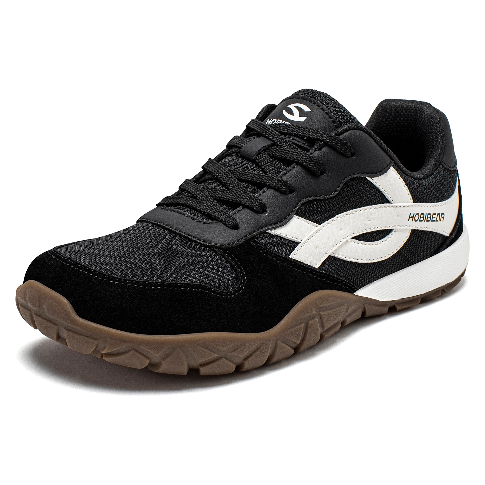 HOBIBEAR Unisex brede breedte schoenen Minimalistische blote voeten sneakers Wandelen Trail loopschoenen voor heren Dames