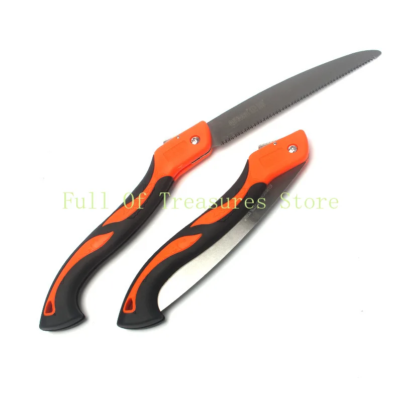 Triple fast folding saw, household woodworking board, garden fruit trimming saw, manual saw, manual tree saw