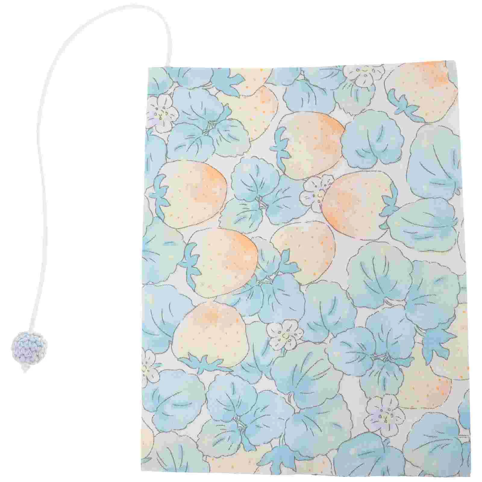 A5 Cloth Book Bible Gifts Reusable Handmade Book Sleeve Adjustable Book Protector For Notebook Hand Account Book