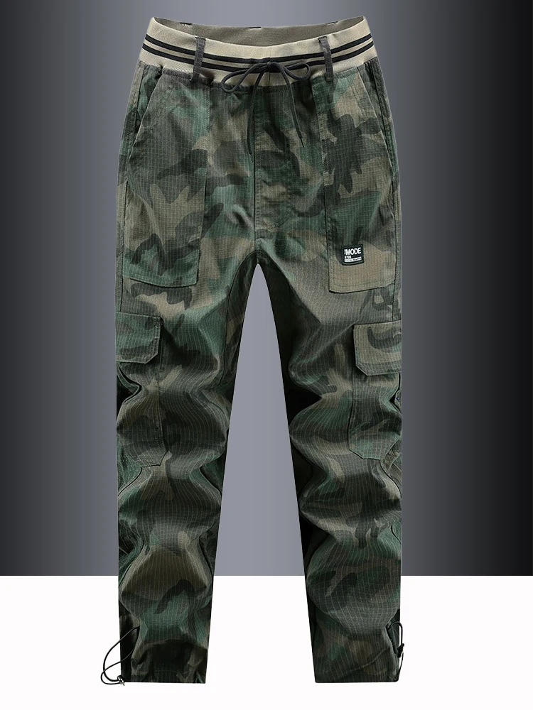 

Men's Camouflage Cargo Pants Retro Outdoor Waterproof Qui Dry Casual Trousers Spring Autumn Straight Leg ket Detail