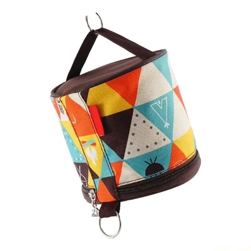 U2JB Waterproofe Foldable Ethnics Styles Tissue Holder For Outdoor Camping Hiking Trip