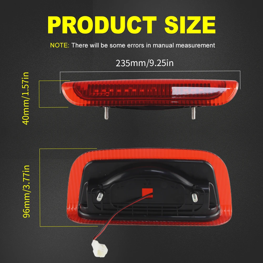 1PC LED Rear High Level 3RD Third Brake Stop Light For Nissan JUKE 2011 2012 2013 2014 Car Accessories OEM: 26590-1KA0B