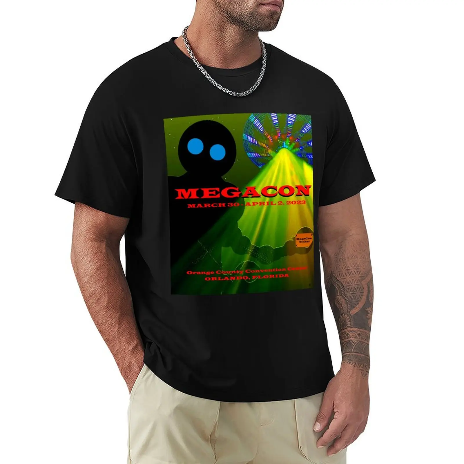 MegaCon 2023 Orlando Florida T-Shirt Sports Casual Breathable Tee Shirt
