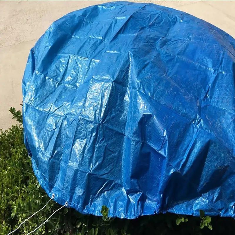 Above Ground Pool Dust Cover Round/Protector Rectangle Cover Reduce Water Evaporation Hot Tub Spa Pool Cover