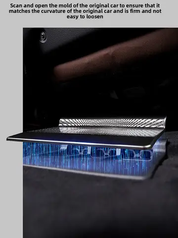 메르세데스-벤츠 X167 GLS W167 GLE V167 인테리어 장식 시트 공기 배출구 보호 커버 뒷좌석 먼지 커버 2020+