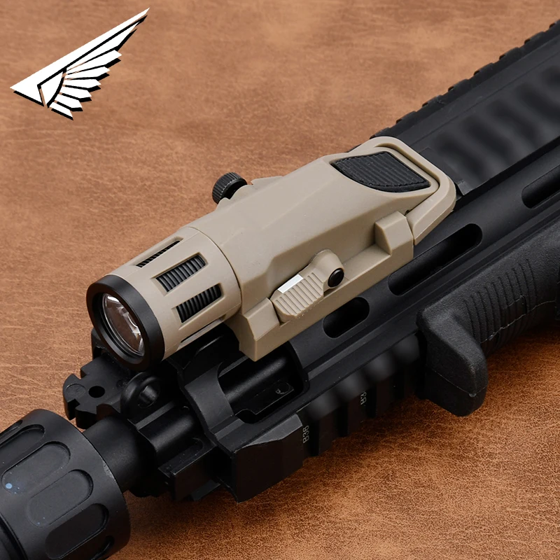 

APL WML GEN White LED Light Outdoor Hunting Constant Strobe Nylon Flashlight Fit 20MM Picatinny Rail