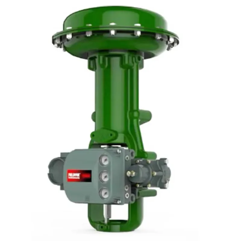 Позиционер регулирования горячего давления/потока с управлением Fisher ET/EZ и пневматическими приводами 657/667 Позиционер клапана DVC6200