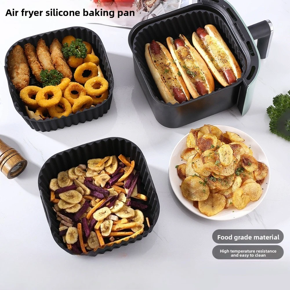Cesta Cuadrada de Silicona par - Kitchen Oven Baking Pans reseña y precio