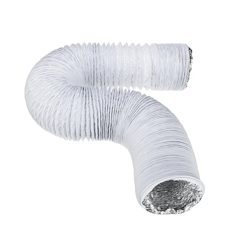 1.5-6M Aluminum Foil Duct Hose Pipes Fittings Kitchen Flexible Exhaust Inline Fan Vent Hoses Ventilation Air Vent Tupe Part