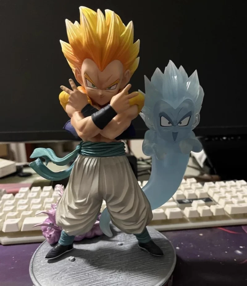 Anime Dragon Ball CS Super Sai Wu Tian Ke Figuras de Ação Cena, Estátua Modelo Artesanal, Brinquedo Ornamento, Brinquedo Cartoon, Coleção de Presentes, 23cm