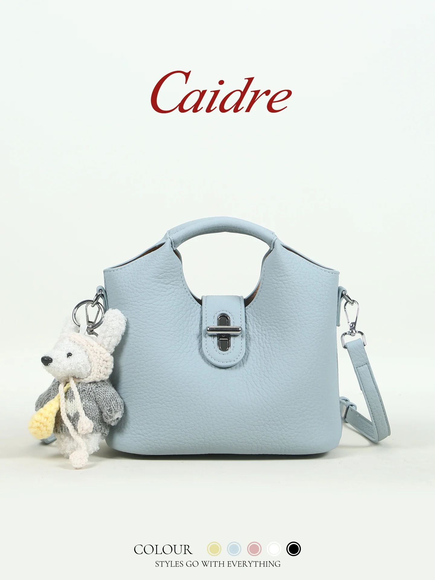 

Caidre Women's Handbag 2026 New Outing Small Tote Bag High-grade Bucket Bag Single Shoulder Slant Cross Bag Korean Style