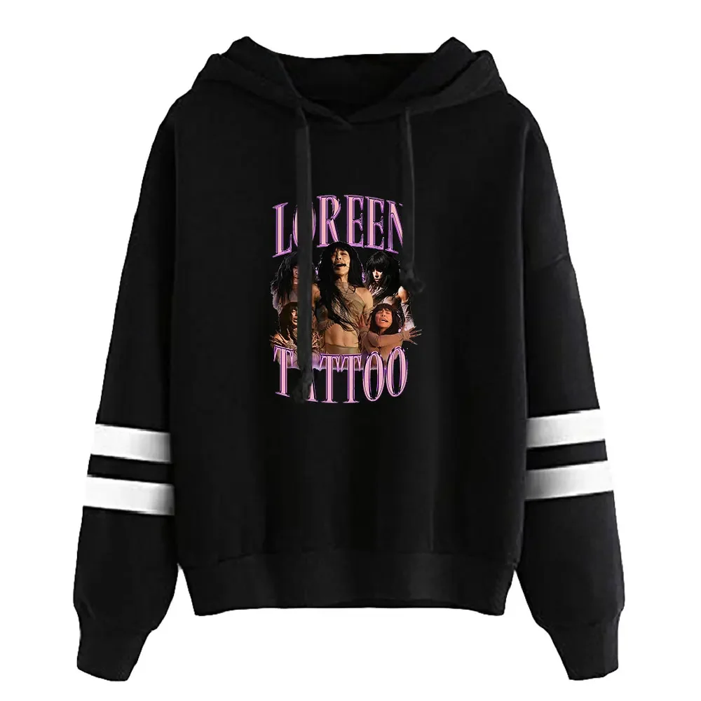 Mulheres e homens Loreen Merch Hoodie, moletom com capuz, streetwear, grandes dimensões, manga comprida, Harajuku pulôveres, roupas para adolescentes, moda