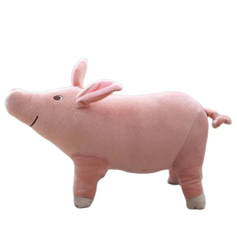 25-60cm Giant Size Pig Plush Toy Stuffed Soft Animal Simulation Pig Doll Gift