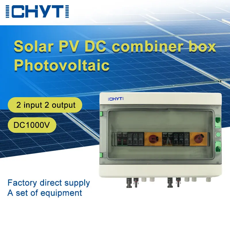 isolando switch combiner box superficie exterior montada solar pv protecao contra raios contra surge em out 1000v ip65 dc 01