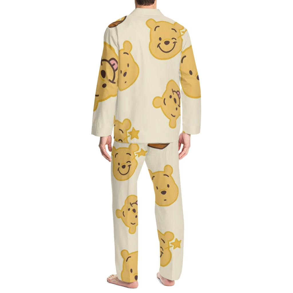 Winnie The Pooh And The Wind Blows_JDED2S Printed Pajamas Men or Women | Cute Pajama Sets | Elegant Lounge Wear for Women