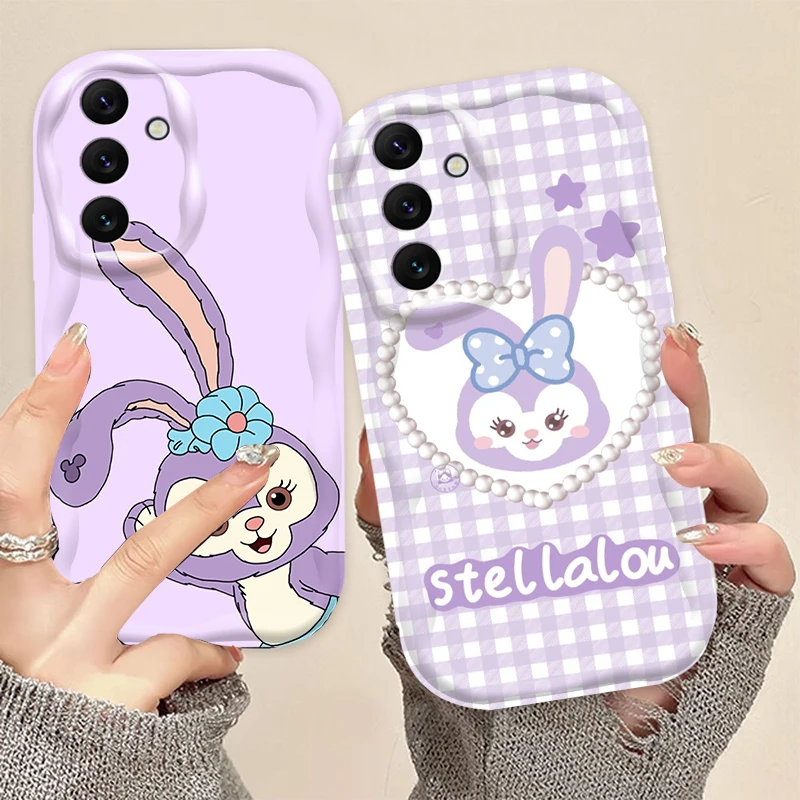 Honey Star Dalu Disney For Samsung A55 A54 A53 A52 A35 A34 A33 A32 A25 A24 A23 A22 A21S A15 A13 A14 5G Wave Oil TPU Phone Case