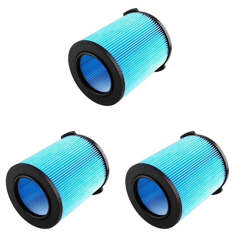 3X เปลี่ยนสําหรับ Ridgid VF5000 5-20 แกลลอนเปียกแห้งเครื่องดูดฝุ่นจีบกระดาษแข็งสูญญากาศกรอง