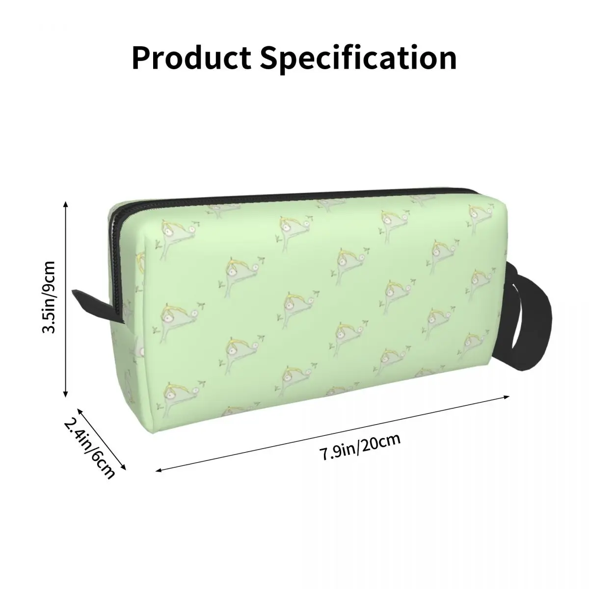 Rumple Buttercup By Matthew Gray Gubler Makeup Bag Cosmetic Dopp Kit Toiletry Cosmetic Bag for Women Beauty Travel Pencil Case