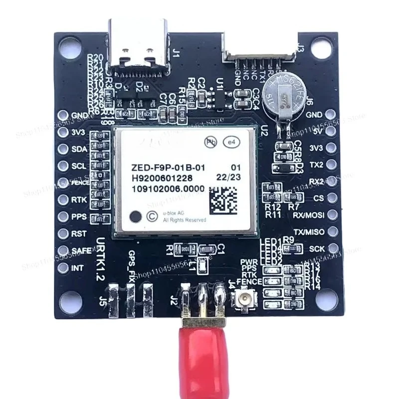 High-Precision Centimeter-Level GNSS Development Board - Compatible with ZED-F9P/F9K/F9R/F9H/F9T |  U A V & Positioning Projects