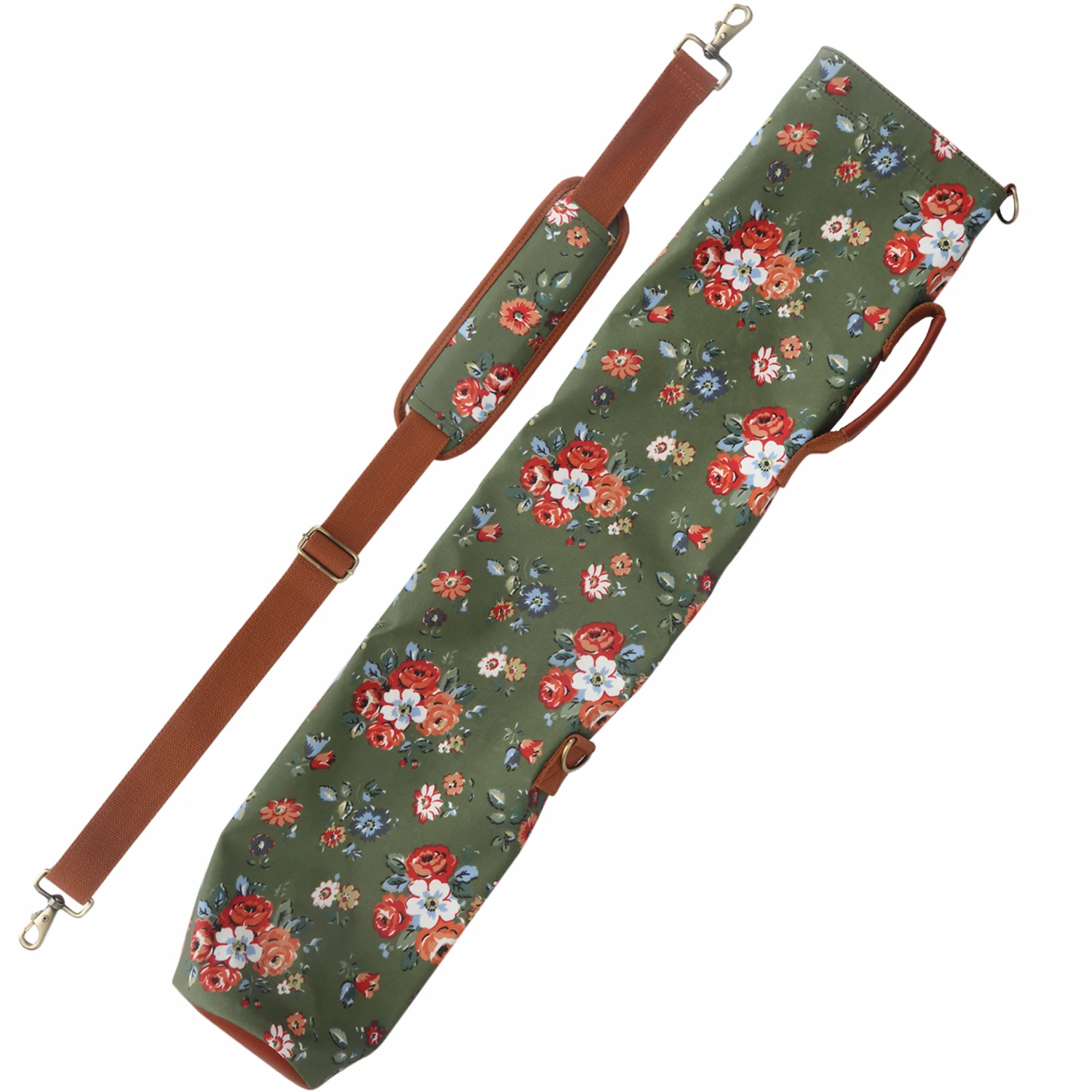 Tourbon Bolsa de Golf Lona Floral - Estuche Proteccion para Palos - imagen 3