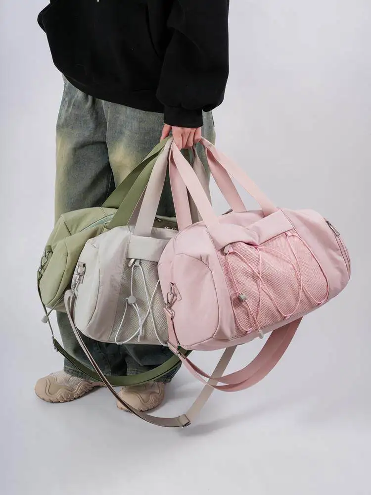 

Casual Lightweight Large Capacity Dry-wet Separation Sports Fitness Bag Simple Versatile Stroage Short Trip Crossbody Bag