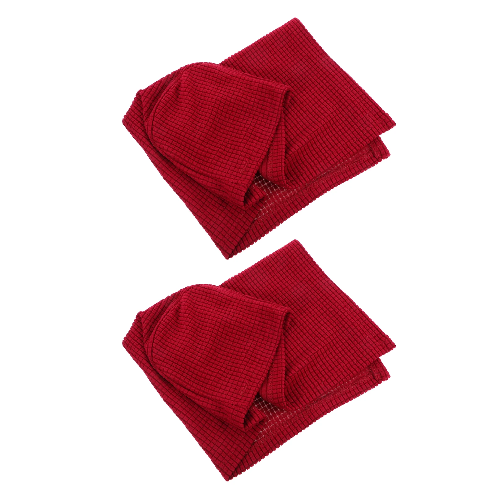 

2Pcs Sofa Cover Comfortable Armrest Cover Protector Towel Polyester Material Suitable Office Shop Home