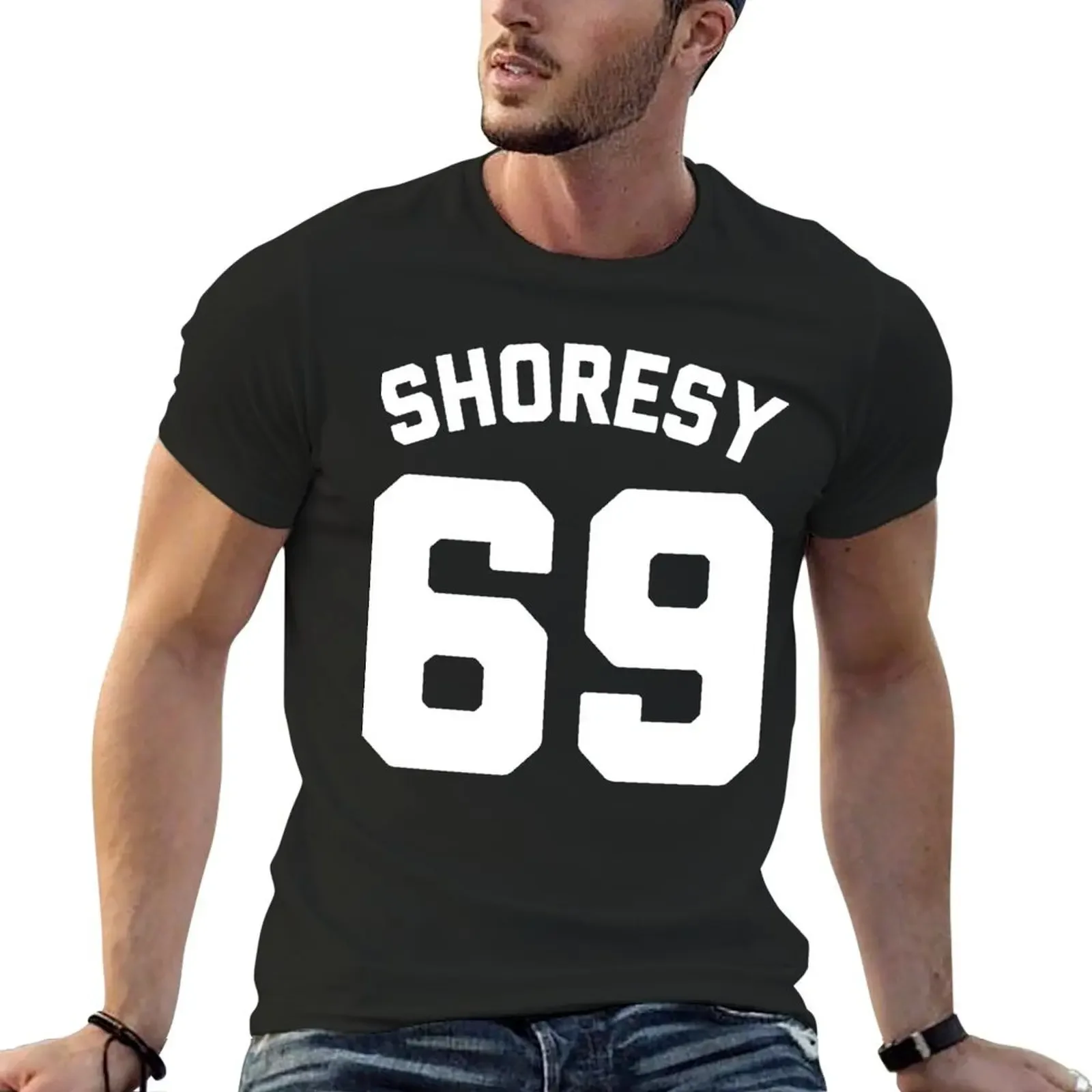 Shoresy 69 T-Shirt summer tops Short sleeve tee men workout shirt