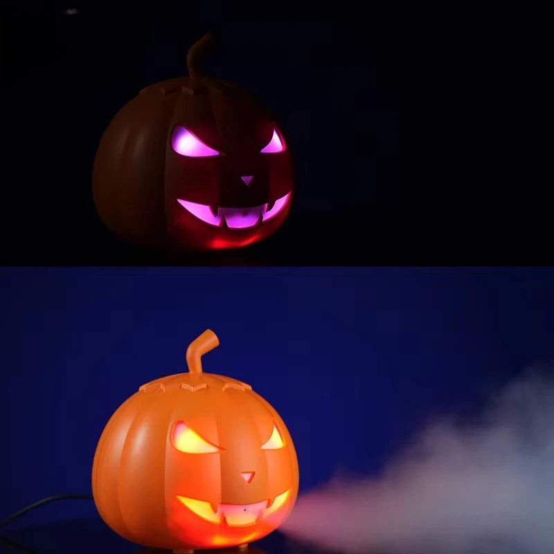 New Model Devil Pumpkin 600W Remote Control Fog Machine Halloween Decoration Smoke Effect for DJ Stage Lighting Events