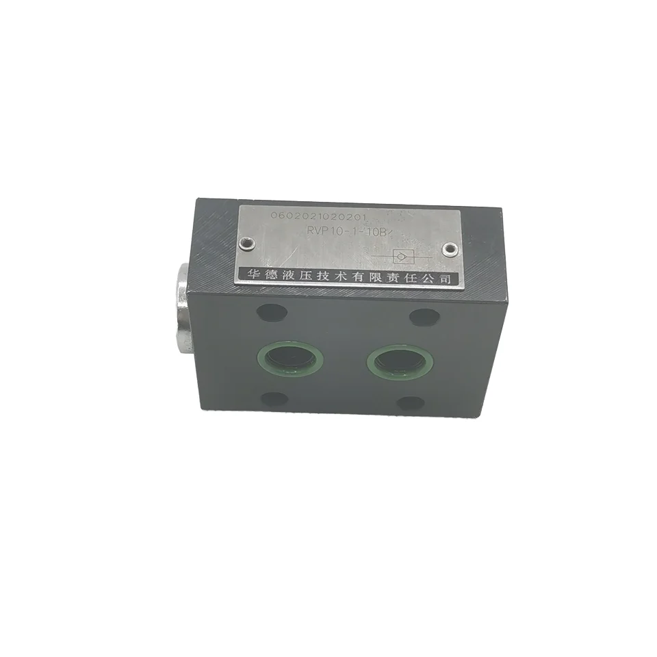 Factory Direct Sales of High-quality Hydraulic Control Valve One-way RVP10-10B with 1/4 in Port and view 2