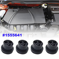 4X Rubber Engine Cover Grommet Buffer Mount Bush Stopper Pad For Volvo C30 V70 C70 S40 V50 S80 Engine Bonnets Gaskets
